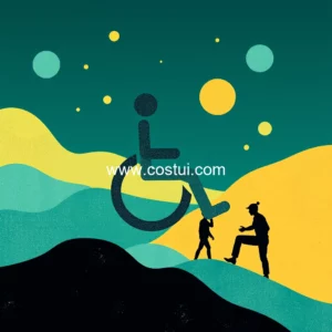 Artistic representation for Beyond compliance designing accessibility for the end user