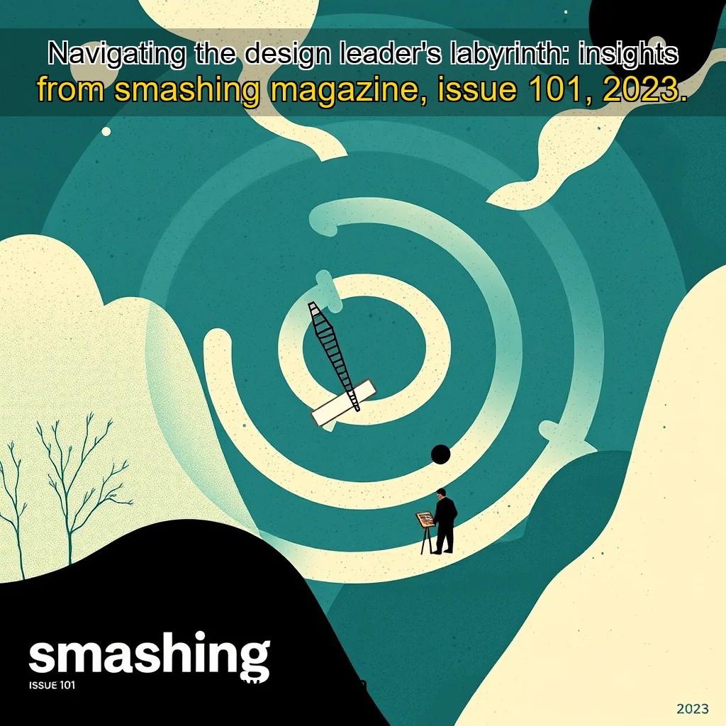 Read more about the article Navigating the design leader’s labyrinth: insights from smashing magazine, issue 101, 2023.