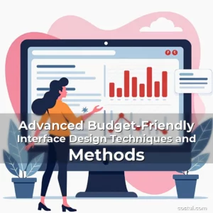 Artistic representation for Advanced Budget-Friendly Interface Design Techniques and Methods