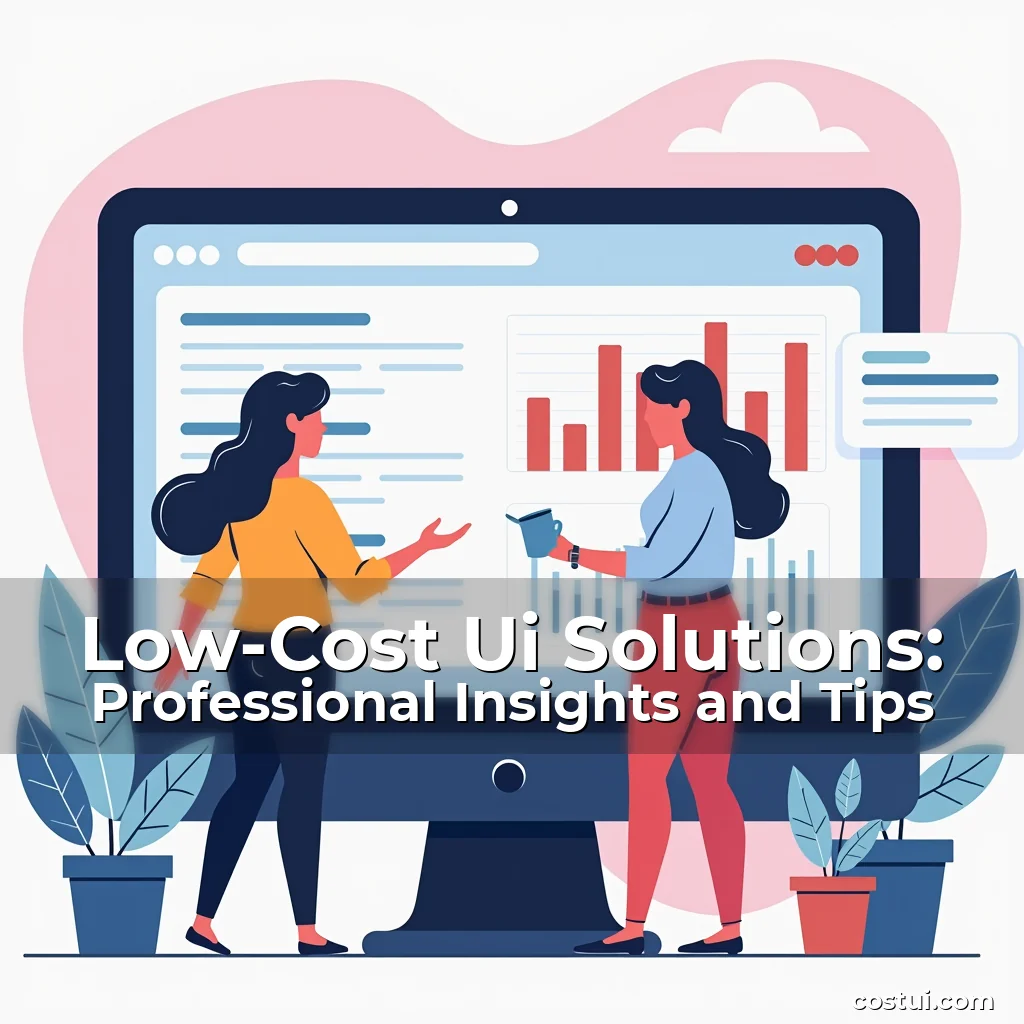 Read more about the article Low-Cost Ui Solutions: Professional Insights and Tips