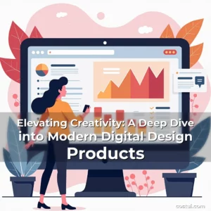 Artistic representation for Elevating Creativity: A Deep Dive into Modern Digital Design Products