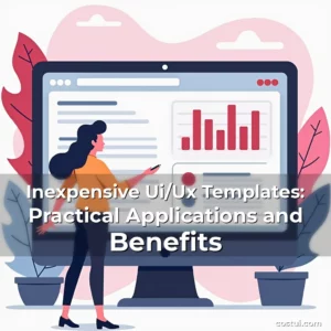 Artistic representation for Inexpensive Ui/Ux Templates: Practical Applications and Benefits