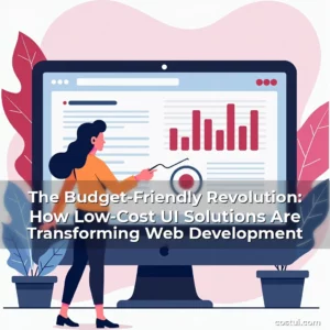 Artistic representation for The Budget-Friendly Revolution: How Low-Cost UI Solutions Are Transforming Web Development