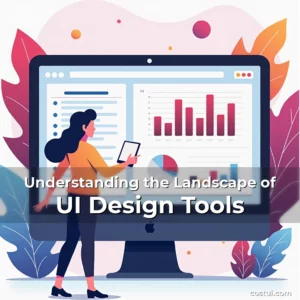 Artistic representation for Understanding the Landscape of UI Design Tools