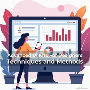 Artistic representation for Advanced Ui Kits For Designers Techniques and Methods