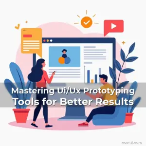 Artistic representation for Mastering Ui/Ux Prototyping Tools for Better Results