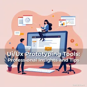 Artistic representation for Ui/Ux Prototyping Tools: Professional Insights and Tips