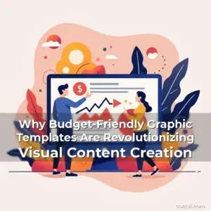 Artistic representation for Why Budget-Friendly Graphic Templates Are Revolutionizing Visual Content Creation