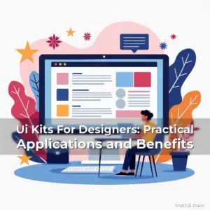 Artistic representation for Ui Kits For Designers: Practical Applications and Benefits